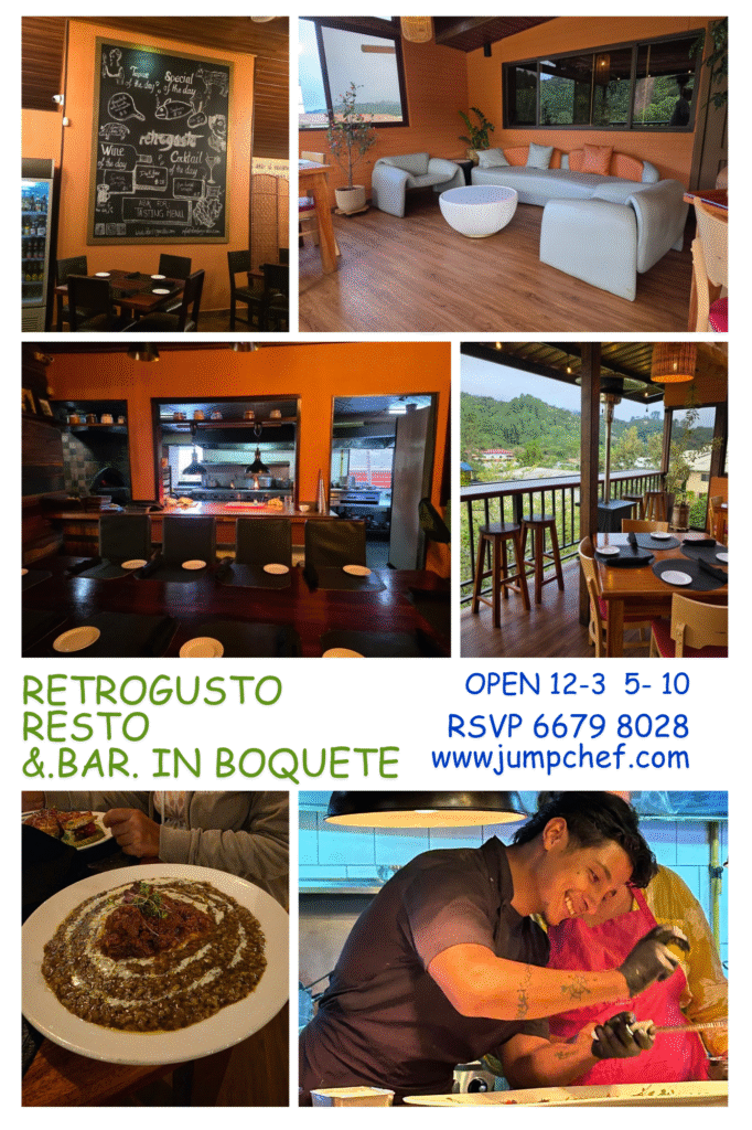 Retrogusto Resto & Bar in Boquete