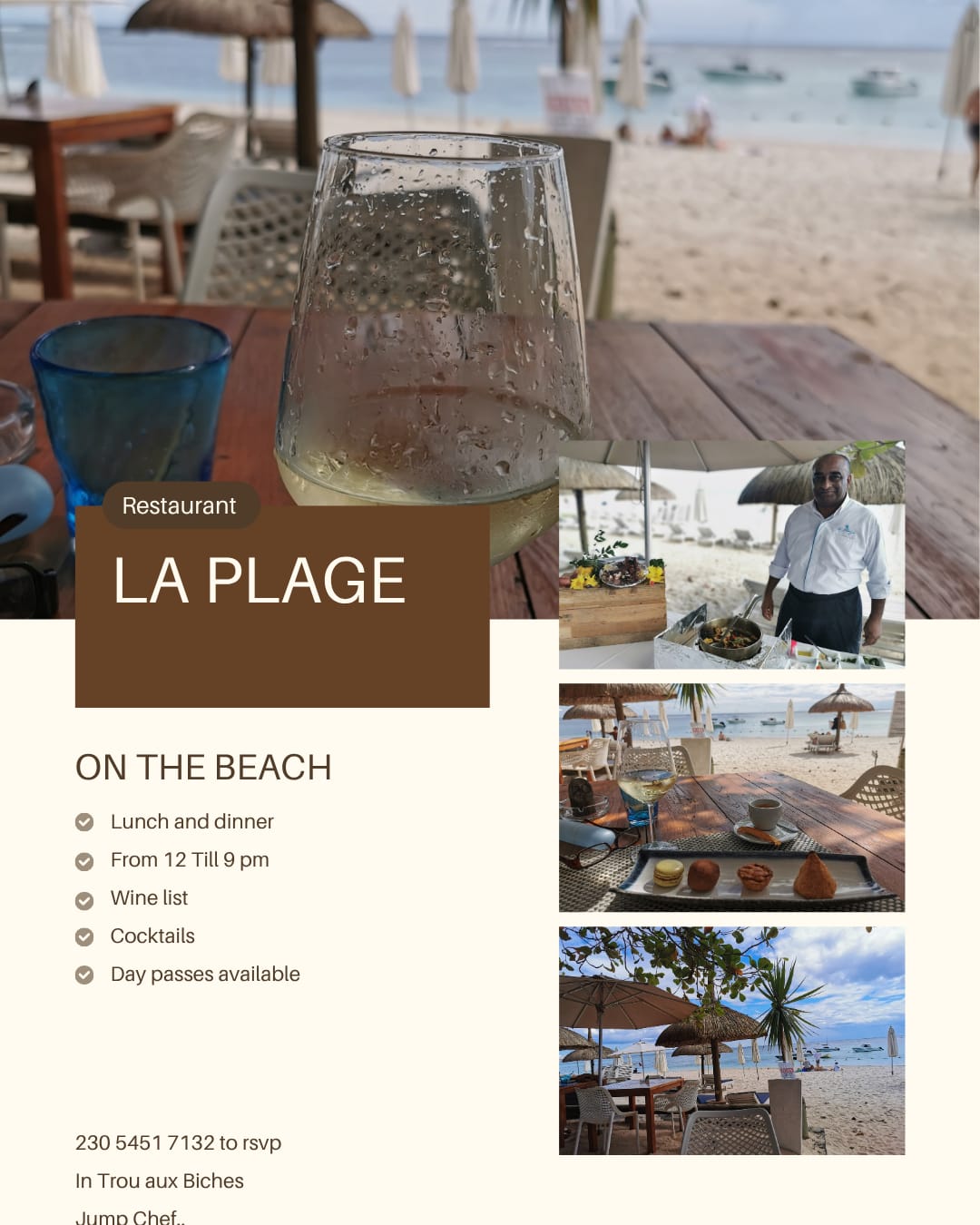 La Plage in Mauritius
