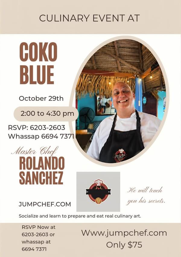Coko Blue culinary event